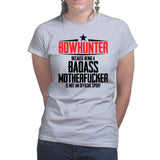 Bowhunter Badass Ladies T-shirt Style001