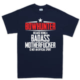 Bowhunter Badass Men's T-shirt Style001