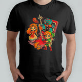 Brave Game Zelda Black Shirt