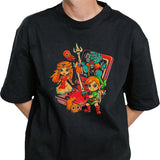 Brave Game Zelda Black Shirt