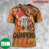 Bravo Houston Dynamo US Open Cup Lamar Hunt US Open Cup 2023 Champions 3D T-Shirts