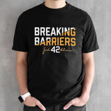 Breaking Barriers Jackie Robinson 42 shirts