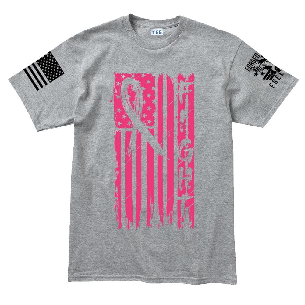 Mens FIGHT - Breast Cancer Awareness T-shirt