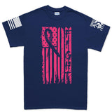 Mens FIGHT - Breast Cancer Awareness T-shirt Style001