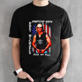 Bret Michaels rock and roll USA flag shirts