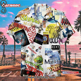 Broadway Musical Theater Pocket Detail Hawaiian Shirt