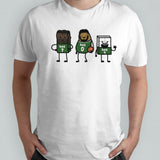 Brownie Potatum White chocolate Boston Celtics shirts