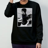 Bruce Lee and his ride shirt