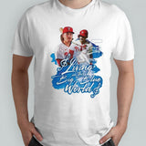 Bryson Stott Philadelphia Phillies living in this big blue world shirts