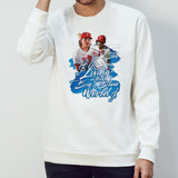 Bryson Stott Philadelphia Phillies living in this big blue world shirts