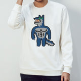 Buff wolf paint shirt