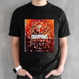 Buffalo Bandits Team 2024 NLL Cup Champions Back 2 Back shirt