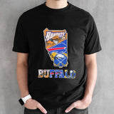 Buffalo Map Sports Teams Logo Shirt