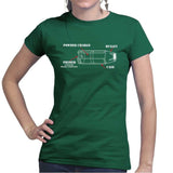 Bullet Dissection Ladies T-shirt Style001