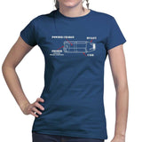 Bullet Dissection Ladies T-shirt Style001