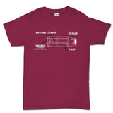 Bullet Dissection Men's T-shirt Style001