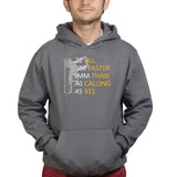 Bullets Faster Than 911 Mens Hoodie Style001