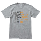 Bullets Faster Than 911 Mens T-shirt