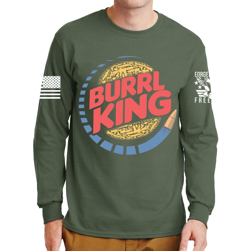 Burrl King Long Sleeve T-shirt Style001