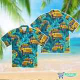 Bus Driver Tropical Hawaiian Shirt