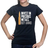 Invest In Ammo Ladies T-shirt Style001