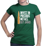 Invest In Ammo Ladies T-shirt Style001