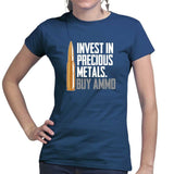 Invest In Ammo Ladies T-shirt Style001