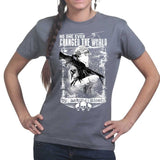 Ladies Change The World T-shirt Style001