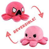 TeeTurtle Reversible Octopus Plushie (Pink RAGE)