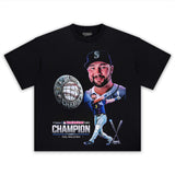 CAL RALEIGH & HR DERBY CHAMPIONS TEE