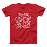 Merry Christmas Ya Filthy Animal Funny Movie Men/Unisex T-Shirt Style001