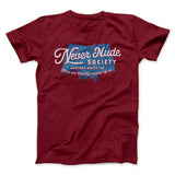 Never Nude Society Men/Unisex T-Shirt