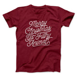 Merry Christmas Ya Filthy Animal Funny Movie Men/Unisex T-Shirt Style001