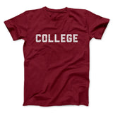 College Funny Movie Men/Unisex T-Shirt