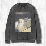 CAT WITH SUNGLASSES HOODIE