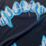 CAVE FANGS 'DOMDOLLA' HEAVYWEIGHT BLACK T-SHIRT