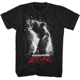 Cocaine Bear - Movie Poster - American Classics - Solid Black Adult Short Sleeve T-Shirt