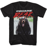 Cocaine Bear - Photo - American Classics - Solid Black Adult Short Sleeve T-Shirt