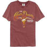 Charlie Daniels Band Cow Skull And Logo Comfort Colors T-Shirt