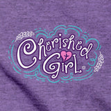 Cherished Girl Womens T-Shirt Through Christ