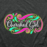 Cherished Girl Womens T-Shirt Walk By Faith