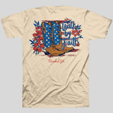 Cherished Girl Womens T-Shirt Boots