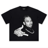 CHRIS BROWN 2025 TEE Style002
