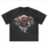 CHRIS BROWN BIG FACE TEE Style001