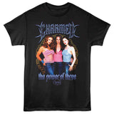 Charmed - Edgy And Pastel - American Classics - Solid Black Adult Short Sleeve T-Shirt