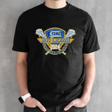 CIAC 2024 Boys Lacrosse State Championship logo shirts
