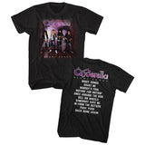 Cinderella - Night Songs Album - Short Sleeve - Adult - T-Shirt