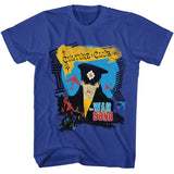 Culture Club - The War Song - American Classics - Solid Blue Adult Short Sleeve T-Shirt