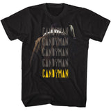 Candyman - Movie Poster - American Classics - Solid Black Adult Short Sleeve T-Shirt