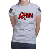 Commie News Network Ladies T-shirt Style001